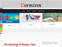 Tablet Screenshot of dormiren.com